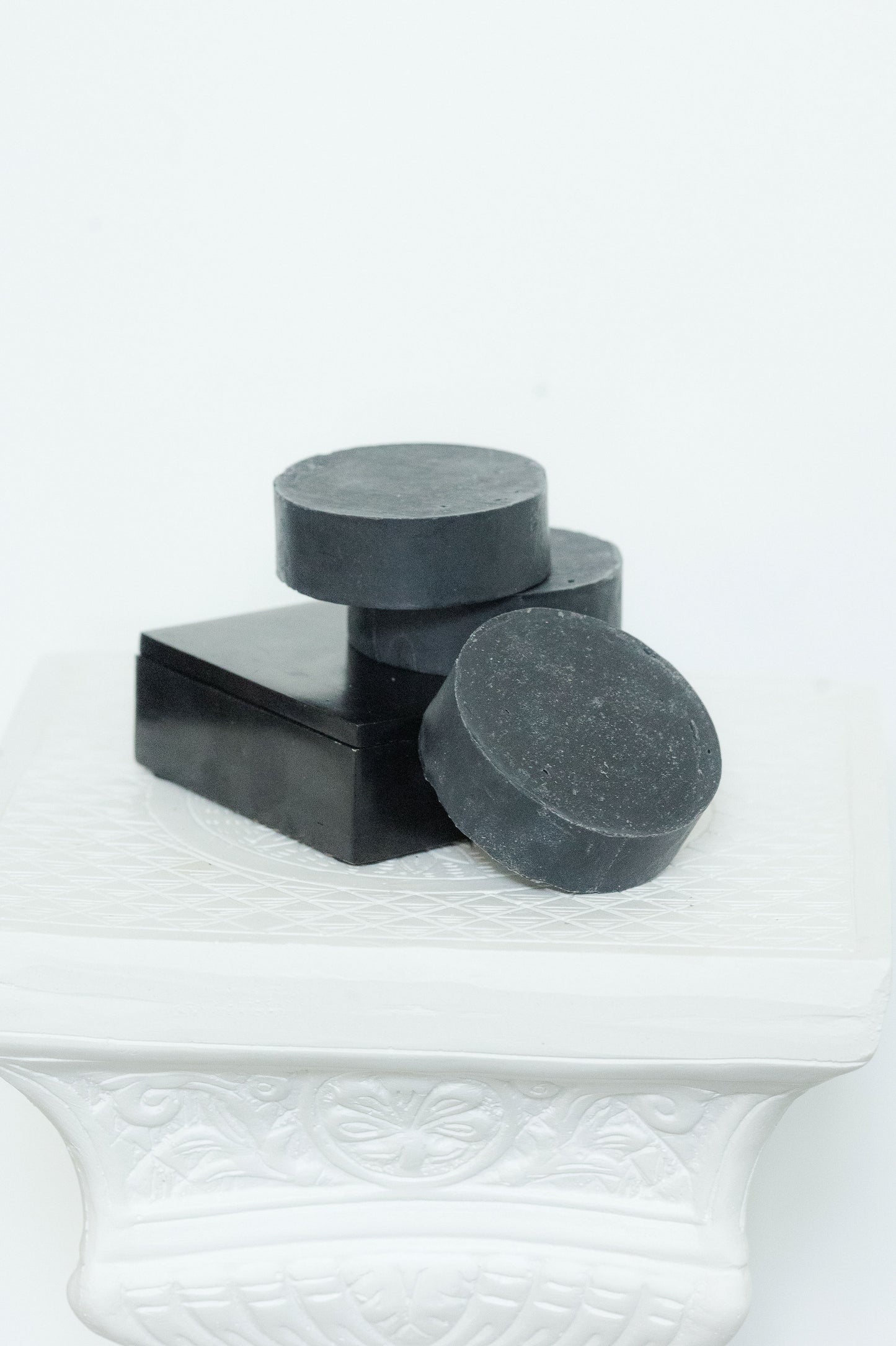 Tea Tree & Bamboo Activated Charcoal Soap & Marble Box